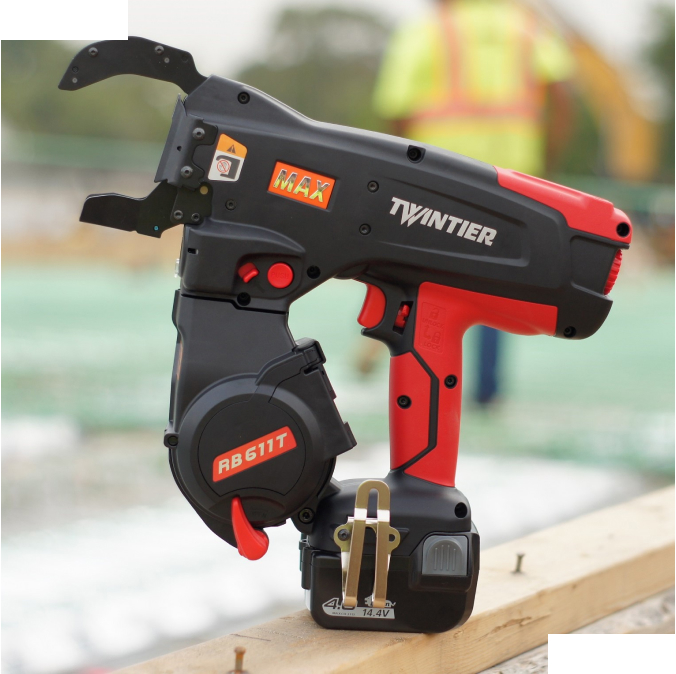 Wiązarka prętów zbrojeniowych MAX Twintier 611T - 1