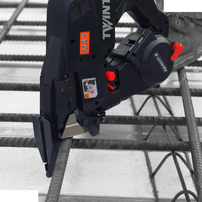 Wiązarka prętów zbrojeniowych MAX Twintier RB401T-E - 2